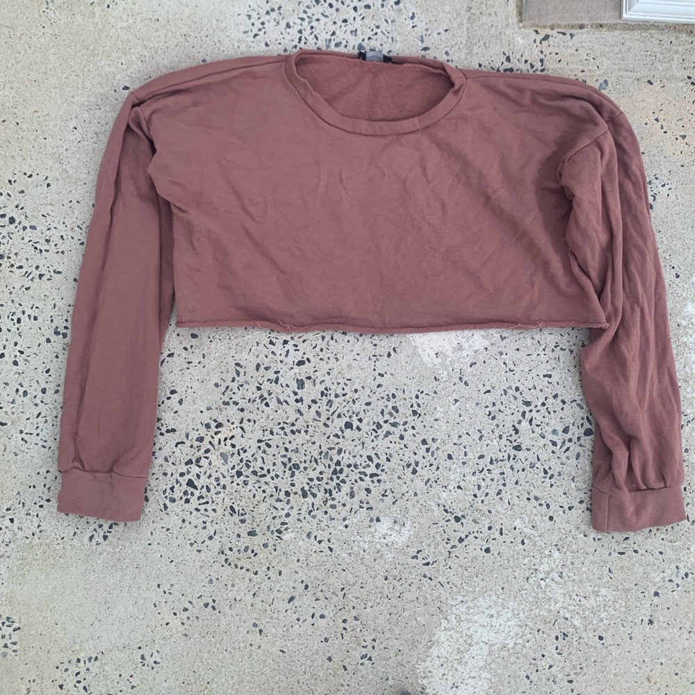 Pretty Little Thing Pink Long Sleeve Crop 499 SHIP